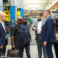 Delegation from Ghana visits «Bobruiskagromash»