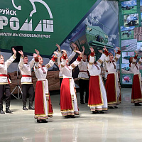 Заслуженный коллектив Приморского края образцовый ансамбль танца "Ритм" на ОАО "УКХ "Бобруйскагромаш"