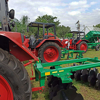 The official ceremony of transfer the «Bobruiskagromash» agricultural machinery  to Nigerian partners