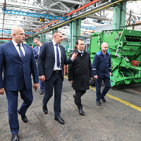 The Ambassador Extraordinary and Plenipotentiary of the Republic of Kazakhstan to the Republic of Belarus H.E. Timur Zhaksylykov visited Bobruiskagromash