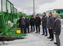 Делегация из Республики Узбекистан на «Бобруйскагромаш»
