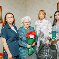 Поздравление ветеранов Великой Отечественной войны в преддверии Дня Победы