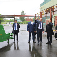 The Ambassador Extraordinary and Plenipotentiary of the Republic of Kazakhstan to the Republic of Belarus H.E. Timur Zhaksylykov visited Bobruiskagromash