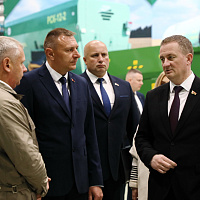Премьер-министр Республики Беларусь Турчин А.Г. с рабочим визитом на «Бобруйскагромаш»
