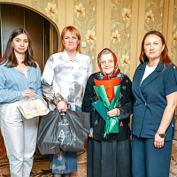 Поздравление ветеранов Великой Отечественной войны в преддверии Дня Победы