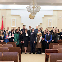 Молодые специалисты ОАО «Управляющая компания холдинга «Бобруйскагромаш» в Палате Представителей Национального собрания