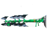 4-bodied reversible semi-mounted plough POPG-4-40 with pneumohydraulic protection