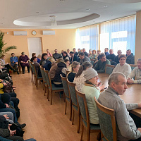 Встреча трудового коллектива с представителями управления социальной защиты Первомайского района.