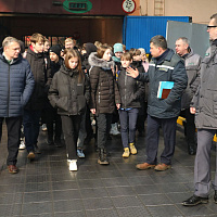 Учащиеся средней школы №26 посетили «Бобруйскагромаш»