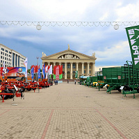 Экспозиция Бобруйскагромаш – украшение выставки «Судьба гигантов» в Минске