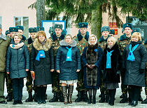 Белорусский союз женщин поздравил военнослужащих с 23 февраля