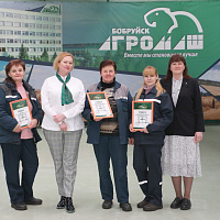 На «Боруйскагромаш» определили лучших в конкурсе профмастерства по профессии «Машинист крана» 