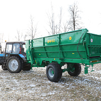 КР-Ф-10-2 – всесезонное и универсальное решение для раздачи кормов и перевозки различных грузов