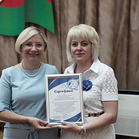 Пополнение рядов активисток ОО «Белорусский союз женщин промышленности»