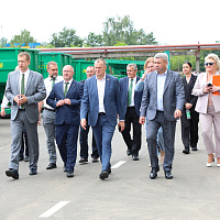 Председатель Могилевского областного исполнительного комитета Исаченко А.М. с рабочим визитом посетил «Бобруйскагромаш»