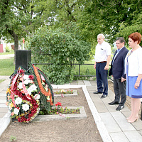 Почтили память погибших в Великой Отечественной войне