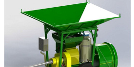 Cutter packer of wet grain IUVZ-10M