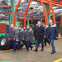 Заместитель Министра промышленности Республики Беларусь посетил «Бобруйскагромаш»
