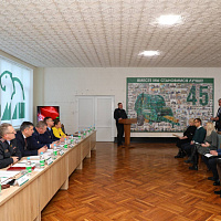 Заседание администрации Первомайского района г.Бобруйска