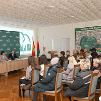 Встреча с кандидатами в депутаты Палаты представителей Национального собрания Республики Беларусь восьмого созыва