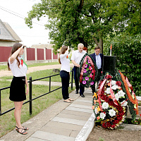 Почтили память погибших в Великой Отечественной войне