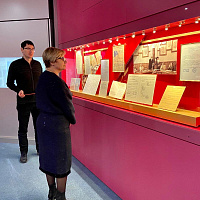 Экспонаты от «Бобруйскагромаш» передали в музей современной белорусской государственности 