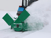 МСУ-250 – не только эффективная, но и эффектная уборка снега