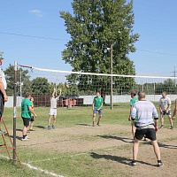 Заводские соревнования по волейболу