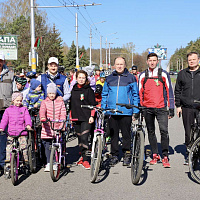 В Бобруйске состоялся массовый велопробег!