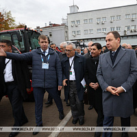 Иранская делегация ознакомилась с ведущими образцами белорусского машиностроения